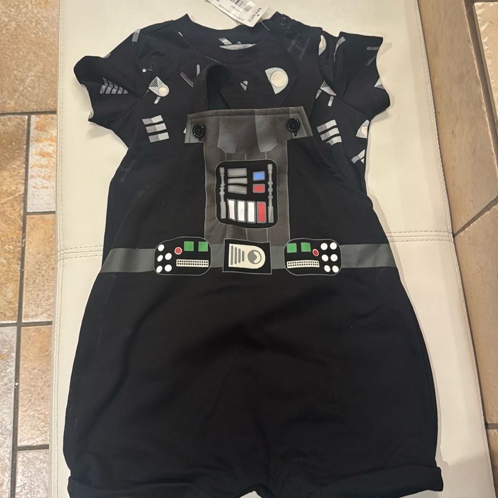 star wars overall NWT Darth vader overalls